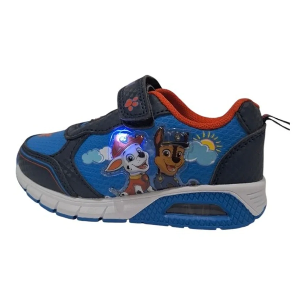 New Paw Patrol Toddler Boys' Slip-On Sneakers, Size 7  (16 cms) Color Blue New‎